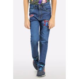 Dark Blue Slim Fit Denim Jeans