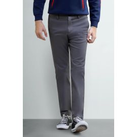 Ash Grey Boys Cotton Chinos