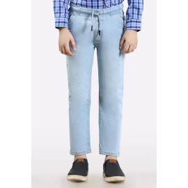 Light Blue Denim Jeans For Boys