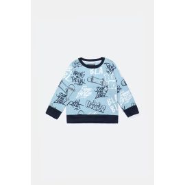 Graffiti Print Boys Sweatshirt