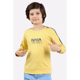 Nasa Graphic Print Boys Sweatshirt