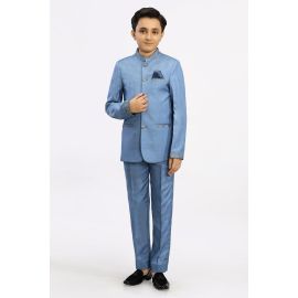 Light Blue Suiting for Boys