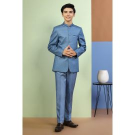 Light Blue Boys Prince Suit