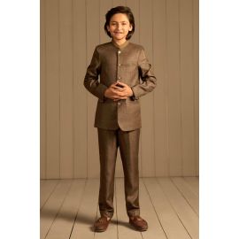 Brown Prince Suit for Boys
