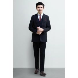 Black Suiting for Boys