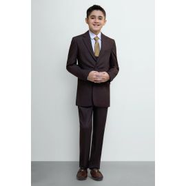 Maroon Suiting for Boys