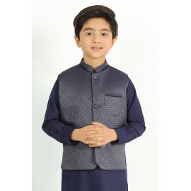 Dark Grey Boys Waistcoat