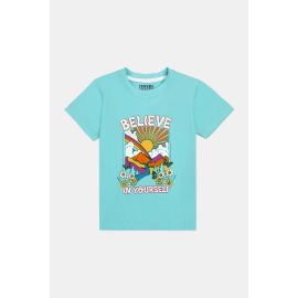 Aqua Graphic Girls T-Shirt