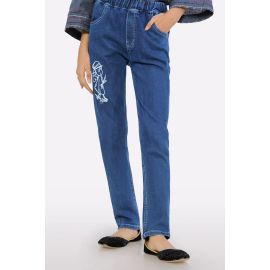 Medium Blue Girls Jeans