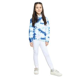Pull Over Hoodie For Girls SKU: KGI-0005-BLUE