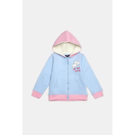 Graphic Printed Girls Hoodie
