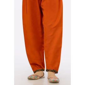 Rust Shalwar For Girls