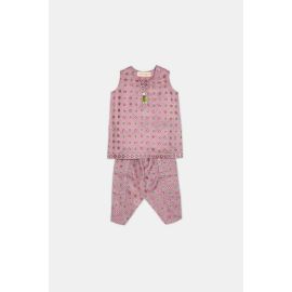 Lilac Printed Infant 2PC
