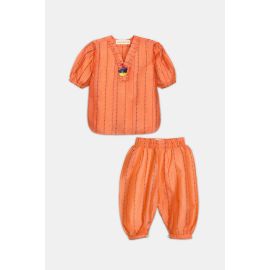Orange Stylised Infant 2PC