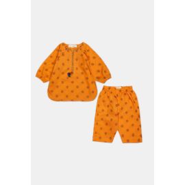 Orange Stylised Infant 2PC