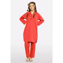 Red Stylised Girls 2PC
