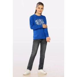 Girls Sweatshirt SKU: KGP-0017-ROYAL BLUE