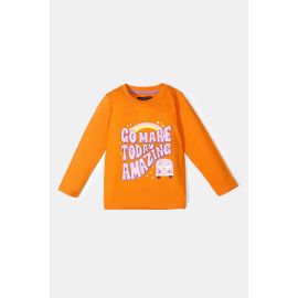 Graphic Print Girls Sweatshirt