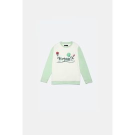Mermaid Graphic Girls Sweatshirt