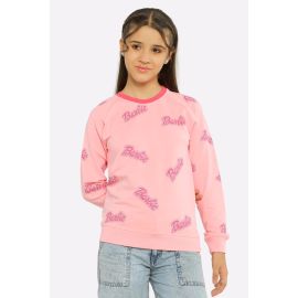 Barbie Printed Girls Sweatshirt
