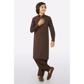 Brown Boys Kameez Shalwar