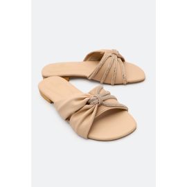 Peach Ladies Casual Slippers