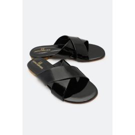 Black Ladies Casual Slippers