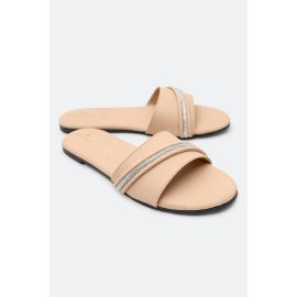 Peach Ladies Casual Slippers
