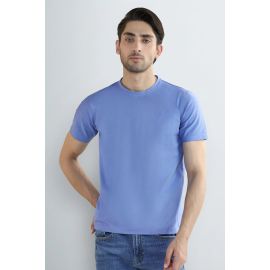 Sky Blue Crew Neck T-Shirt