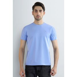 Sky Blue Crew Neck T-Shirt