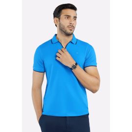 Jacquard Collar Polo