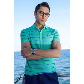 Light Green Yarn Dyed Polo