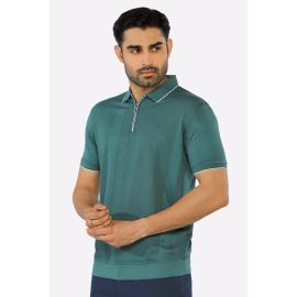 Dark Green Mercerized Polo