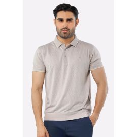 Sand Mercerized Polo