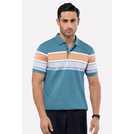Green Yarn Dyed Polo