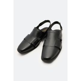 Black Peshawari Sandal