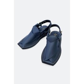 Navy Blue Casual Peshawari Sandal