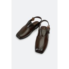 Brown Casual Peshawari Sandal