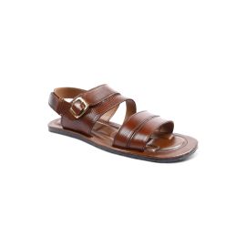 French Emporio Men Sandals SKU: SLD-0031-BROWN