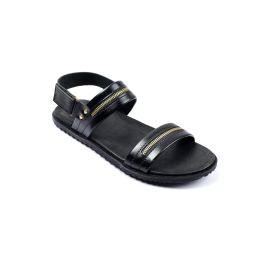 Black Sandal for Men's