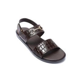 French Emporio Men's Sandal SKU: SLD-0045-COFFEE