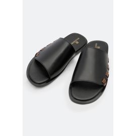 Black Slippers For Men