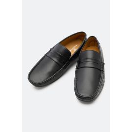 Black Men Casual Mocassins Shoes