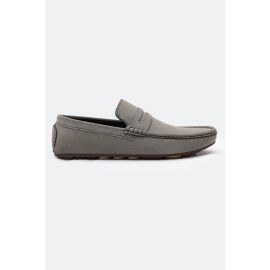 Grey Moccasins Casual Shoes