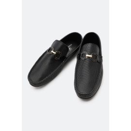 Black Men Casual Moccassins Shoes