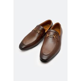 Brown Formal Moccassins Shoes