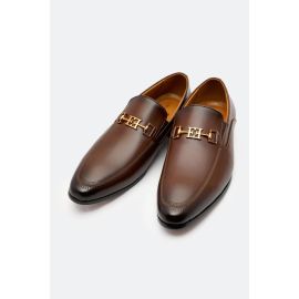 Brown Formal Mocassins Shoes