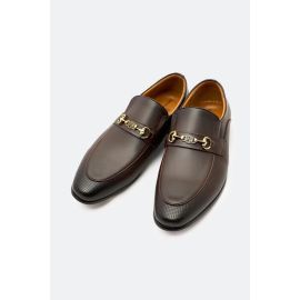 Coffee Formal Moccassins Shoes