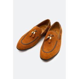 Tan Formal Moccassins Shoes