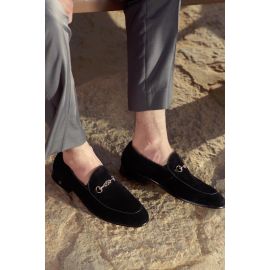 Black Formal Moccassins Shoes